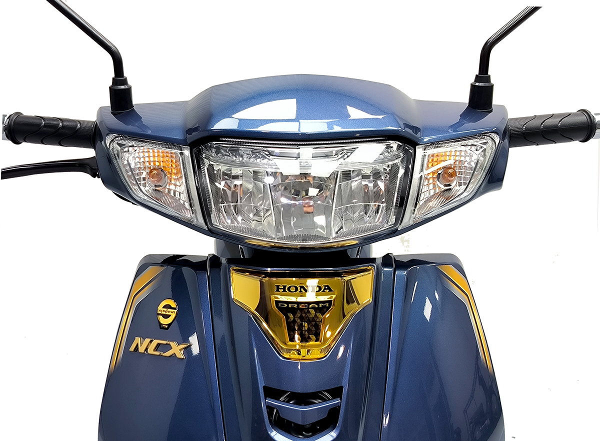 Đèn Led Honda Dream 125 2024 xanh đá